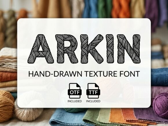 Arkin: A Tactile Display Typeface for Handmade Brands