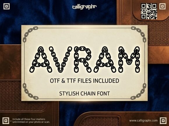 Avram: A Display Typeface That Builds Identity, Not Just Headlines
