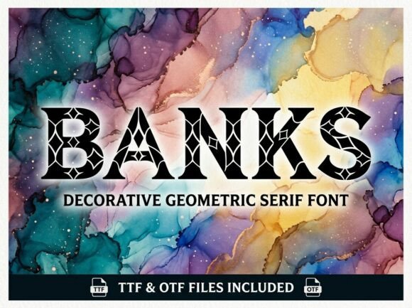 Banks: A Bold Display Font for Digital Brand Impact
