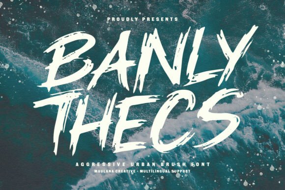 Banly Thecs: The Display Font That Cuts Through the Feed