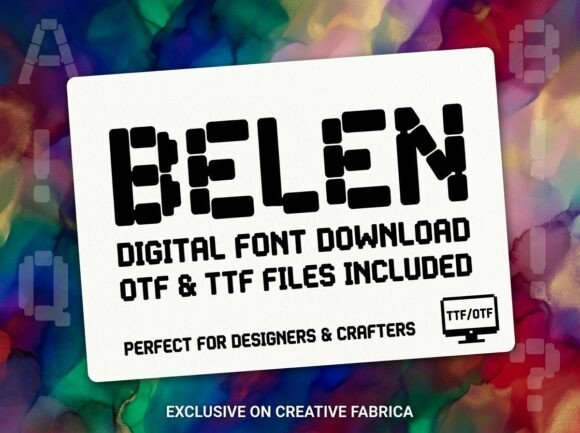 Belen: A Display Font That Anchors Editorial Mood