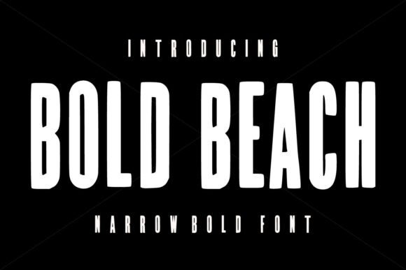 Bold Beach: A Display Font That Makes Handmade Goods Shine