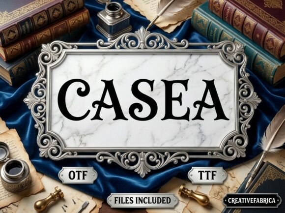 Casea: A Display Serif with Scholarly Grace