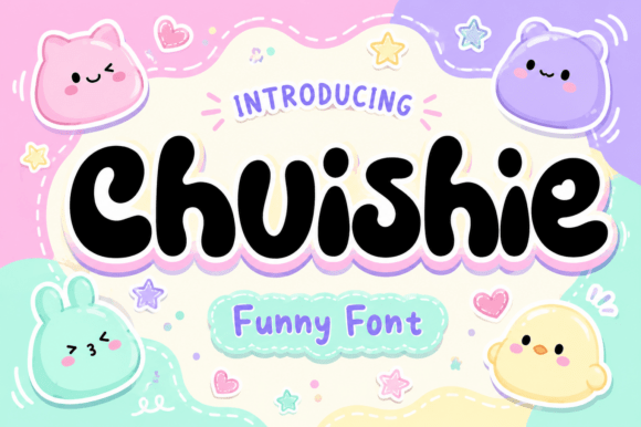 Chuishie: A Playful Display Font for Scroll-Stopping Campaigns