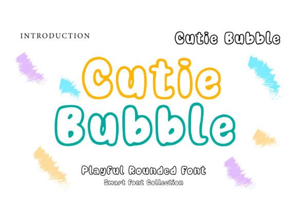 Cutie Bubble: A Playful Display Font for Handmade Charm