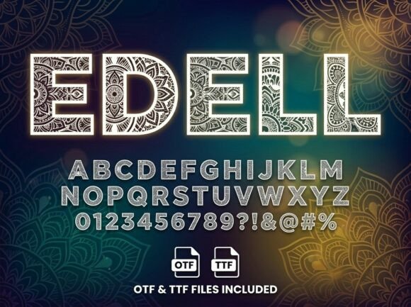 Edell: A Display Font That Makes Your Brand Instantly Memorable