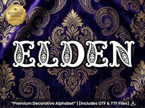 Elden: A Bold Display Font That Elevates Digital Branding