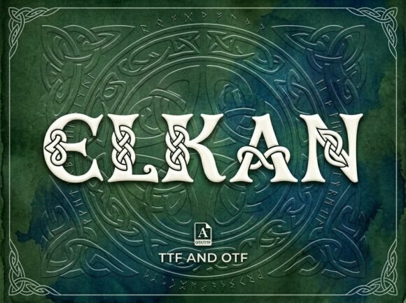 Elkan: A Display Font That Makes Your Headlines Unmissable