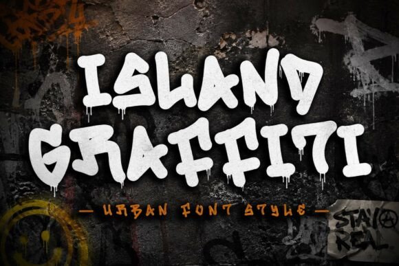 Island Graffiti: A Display Font That Feels Hand-Drawn, Not Hand-Crafted