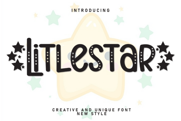 Litlestar: A Display Font That Sparks Joy and Recognition