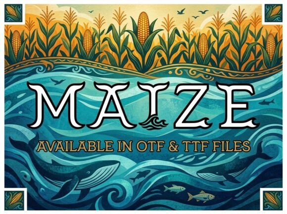 Maize: A Display Serif for Editorial Calm and Clarity