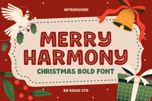 Merry Harmony: A Festive Display Font for Warm, Joyful Web Design