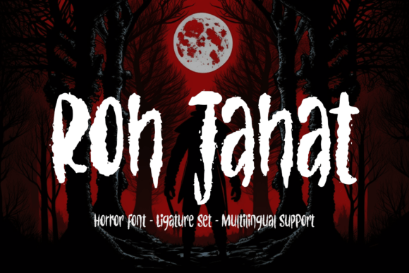 Roh Jahat: A Hand-Brushed Display Font for Editorial Mood