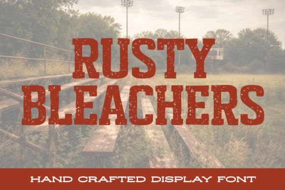 Rusty Bleachers: A Display Font That Adds Grit & Charm to Your Brand