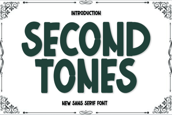 Second Tones: A Festive Display Font That Elevates Real Small Business Branding