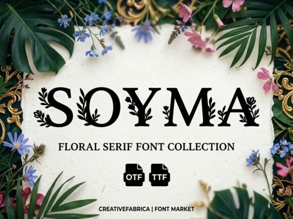Soyma: A Display Font That Brings Quiet Confidence to Brand Identity